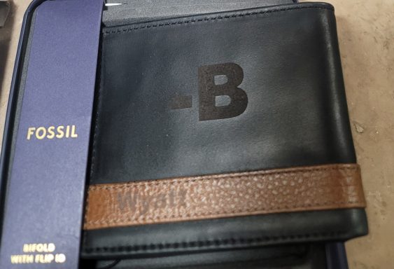 Custom Leather Engraving