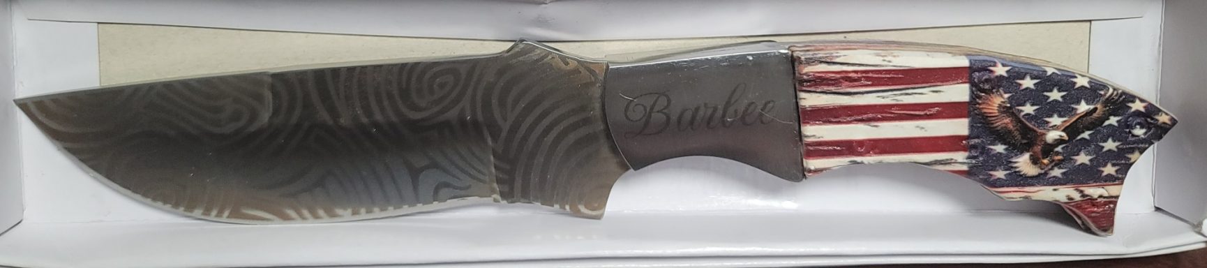 Custom Knife Engravings and Handles